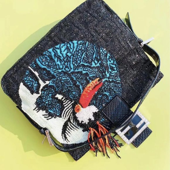 Limited Edition Fendi Baguette 15th Anniversary - Tucano/Gold Braided - Picture 2 of 11